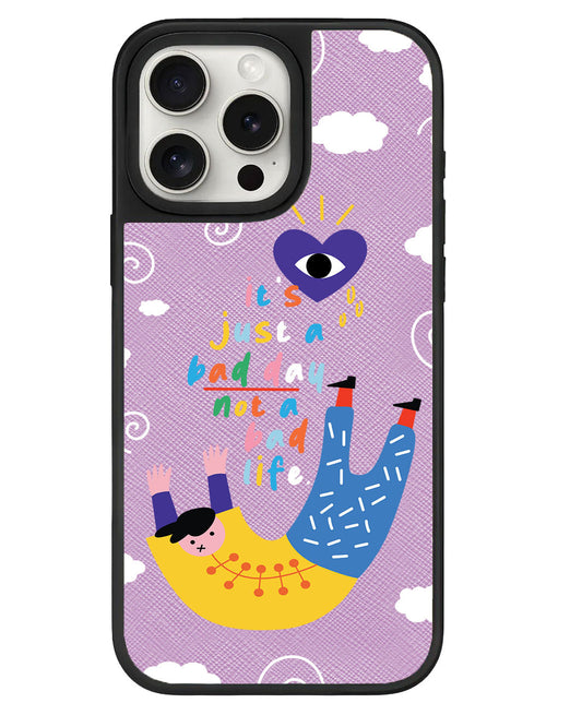 قبضة جلدية للآيفون - يوم سيء