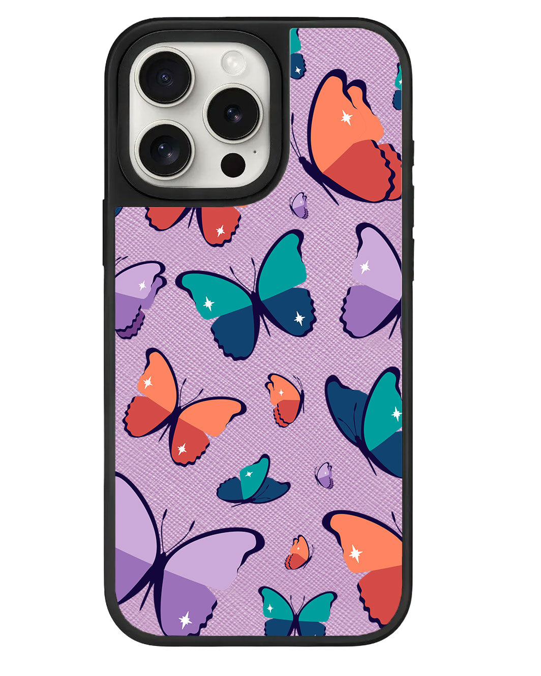 iPhone Leather Grip - Butterfly
