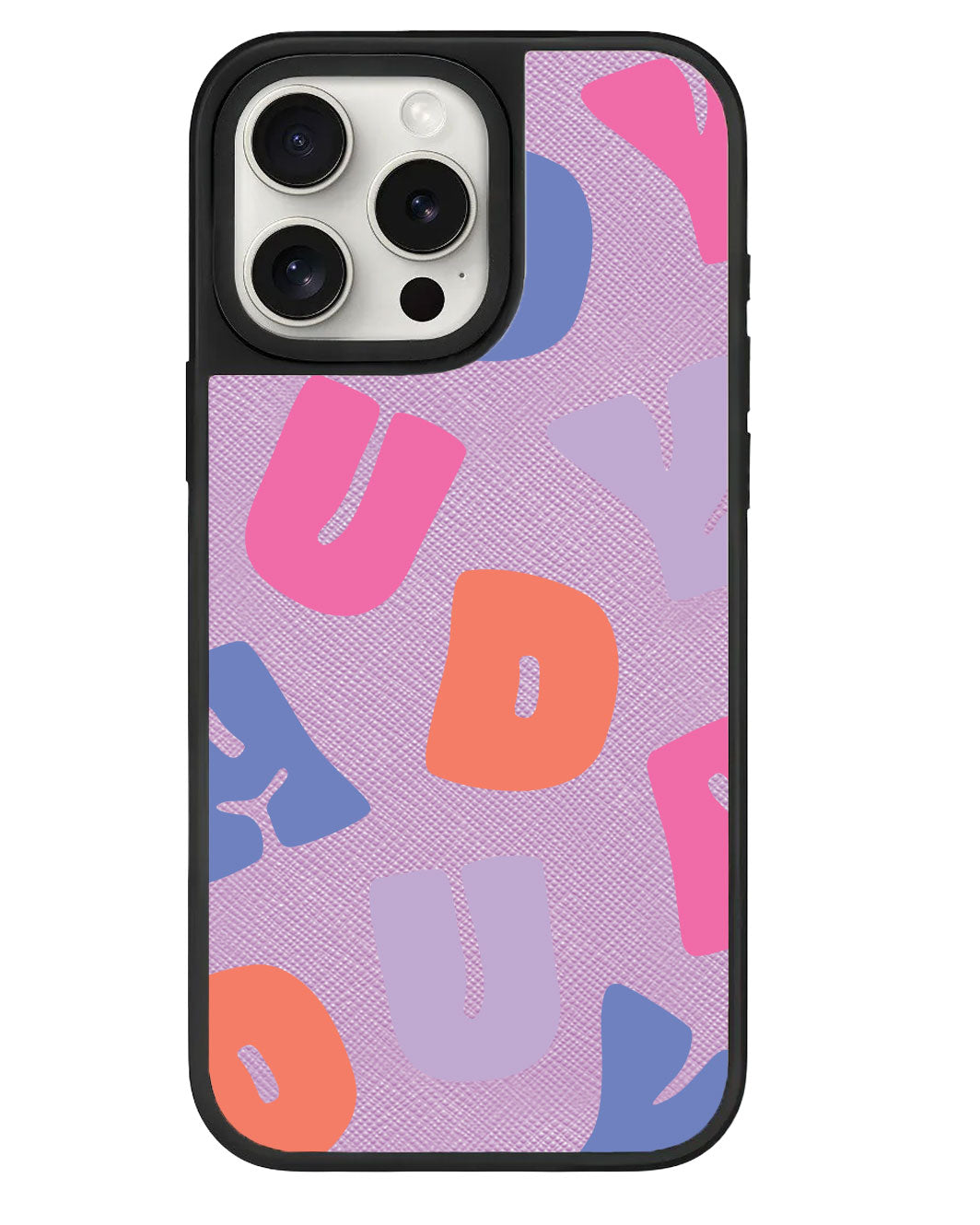 ที่จับหนังสำหรับ iPhone - Chubby Monogram