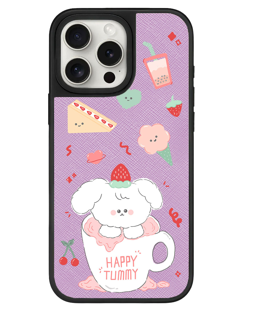 ที่จับหนังสำหรับ iPhone - Happy Tummy