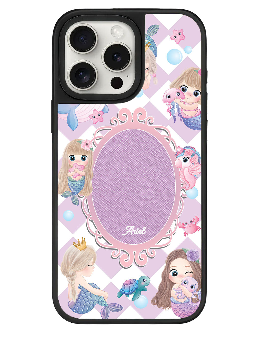 เคสหนัง iPhone ลาย Little Mermaid 2.0