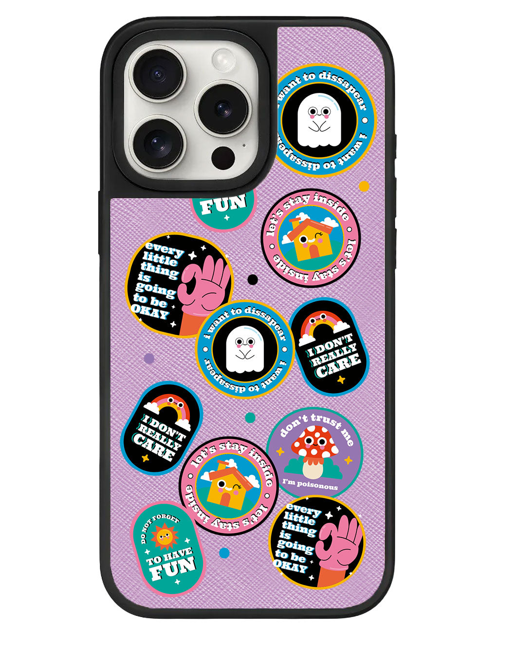 สติ๊กเกอร์ Monster Pack สำหรับ iPhone Leather Grip