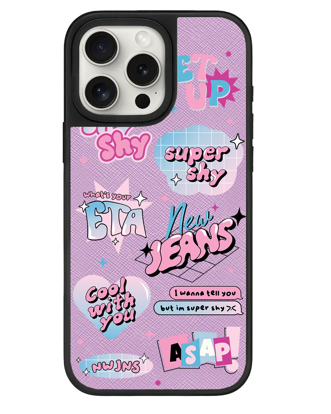 iPhone Leather Grip - กางเกงยีนส์ใหม่ Super Shy