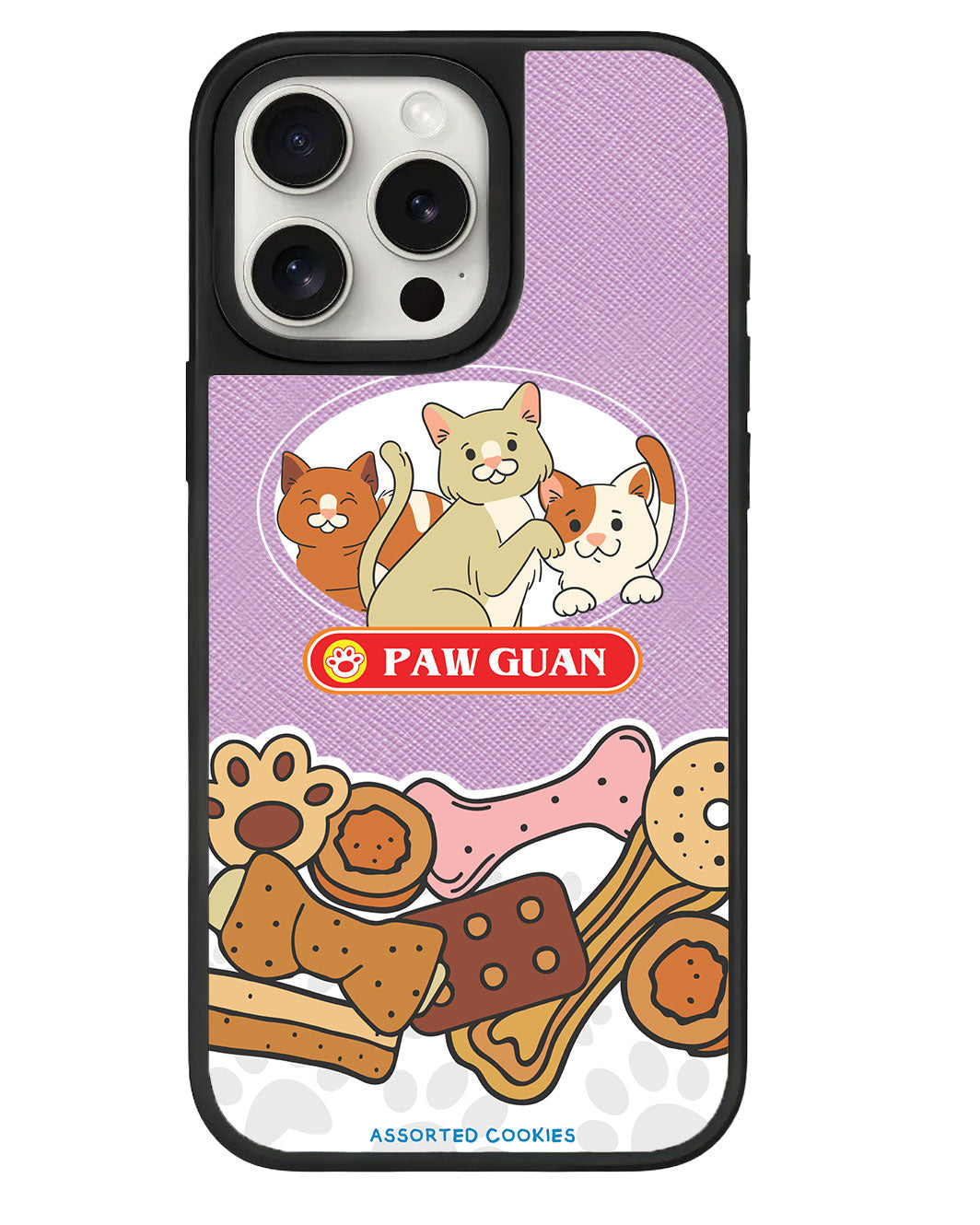 ที่จับหนังสำหรับ iPhone - Pawguan Cat
