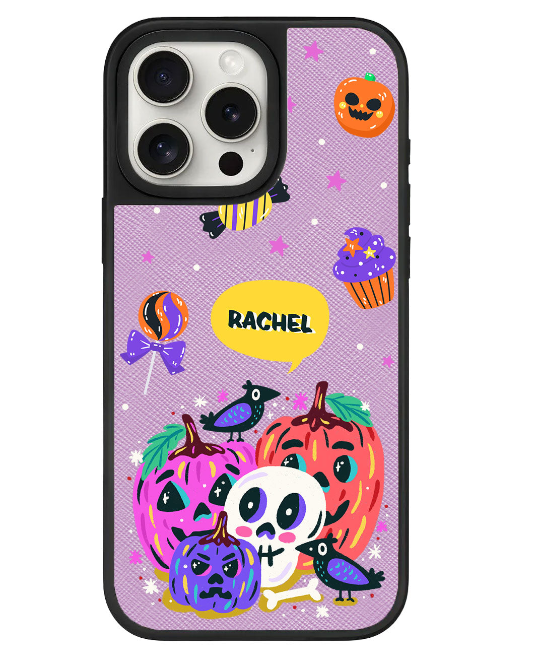 ที่จับหนังสำหรับ iPhone - Pumpkin Monster