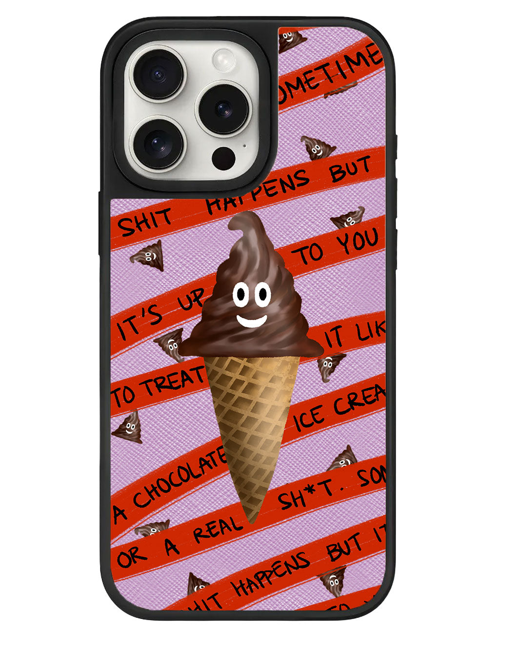 iPhone Leather Grip - โอ้ เกิดอะไรขึ้น