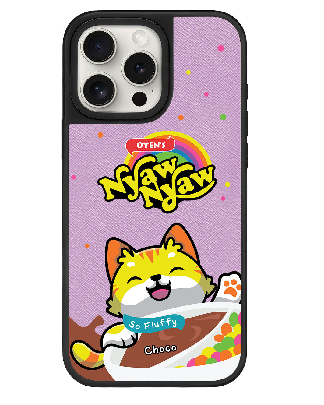 ด้ามจับหนังสำหรับ iPhone - Nyaw Nyaw