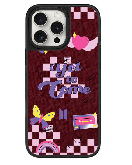قبضة جلدية للآيفون - BTS Yet to Come