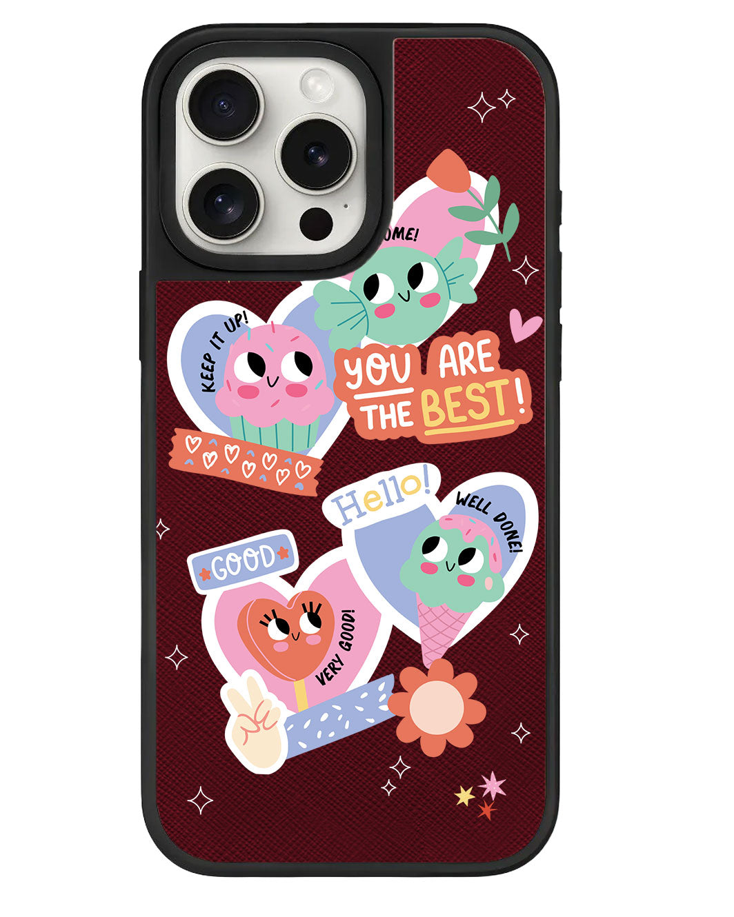 ที่จับหนังสำหรับ iPhone - ปาร์ตี้ขนมหวาน