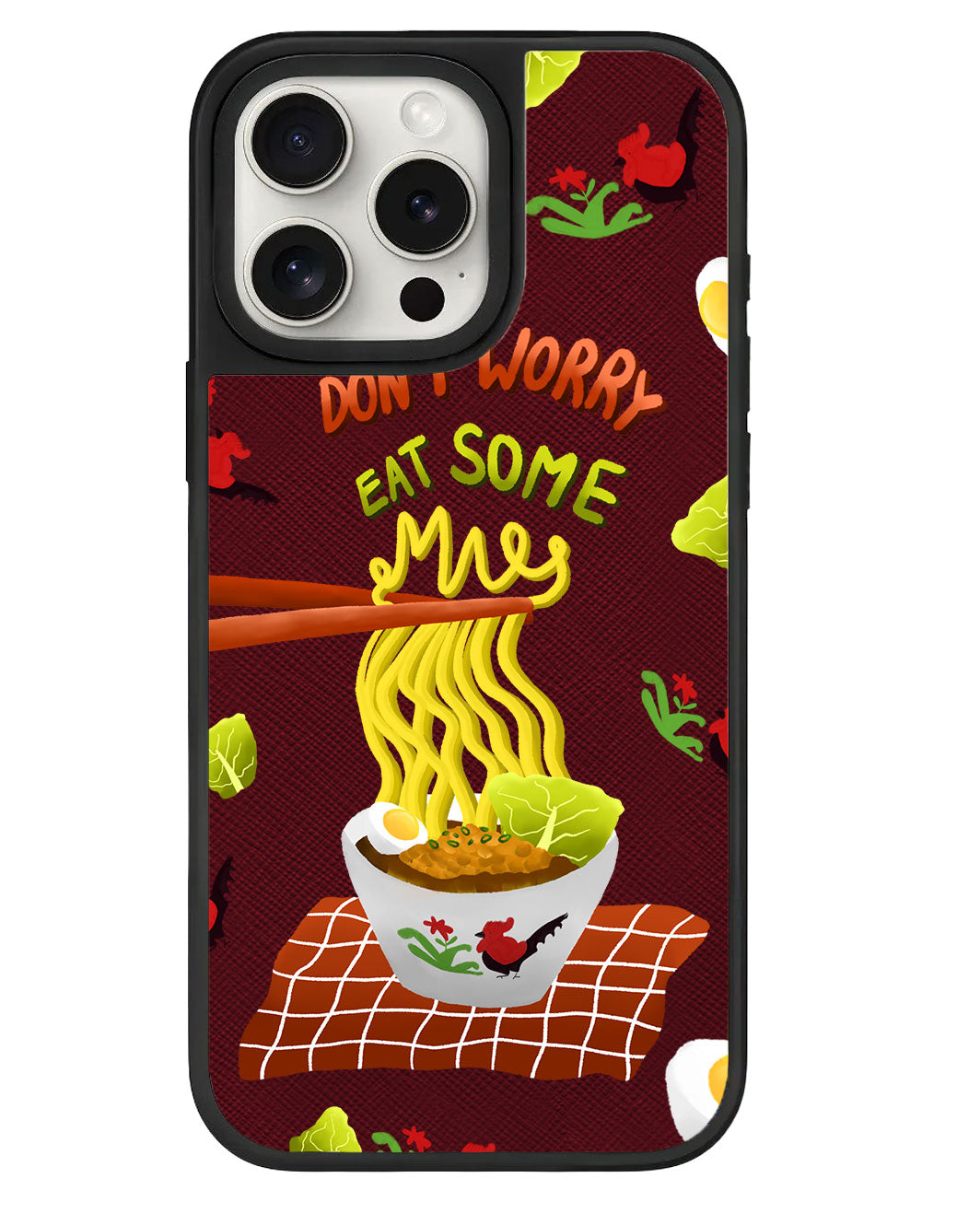 ที่จับหนังสำหรับ iPhone - Go Eat Some Mie
