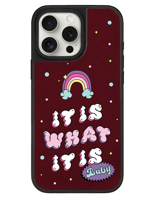 قبضة جلدية للآيفون - هذا ما هو عليه يا صغيري