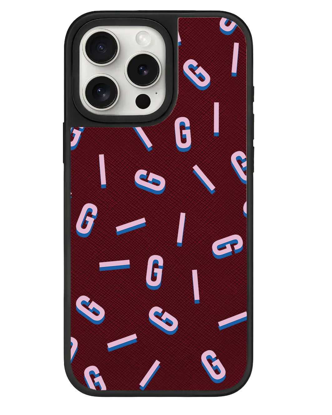 ที่จับหนังสำหรับ iPhone - CUSTOM MONOGRAM 1.0 Cotton Candy