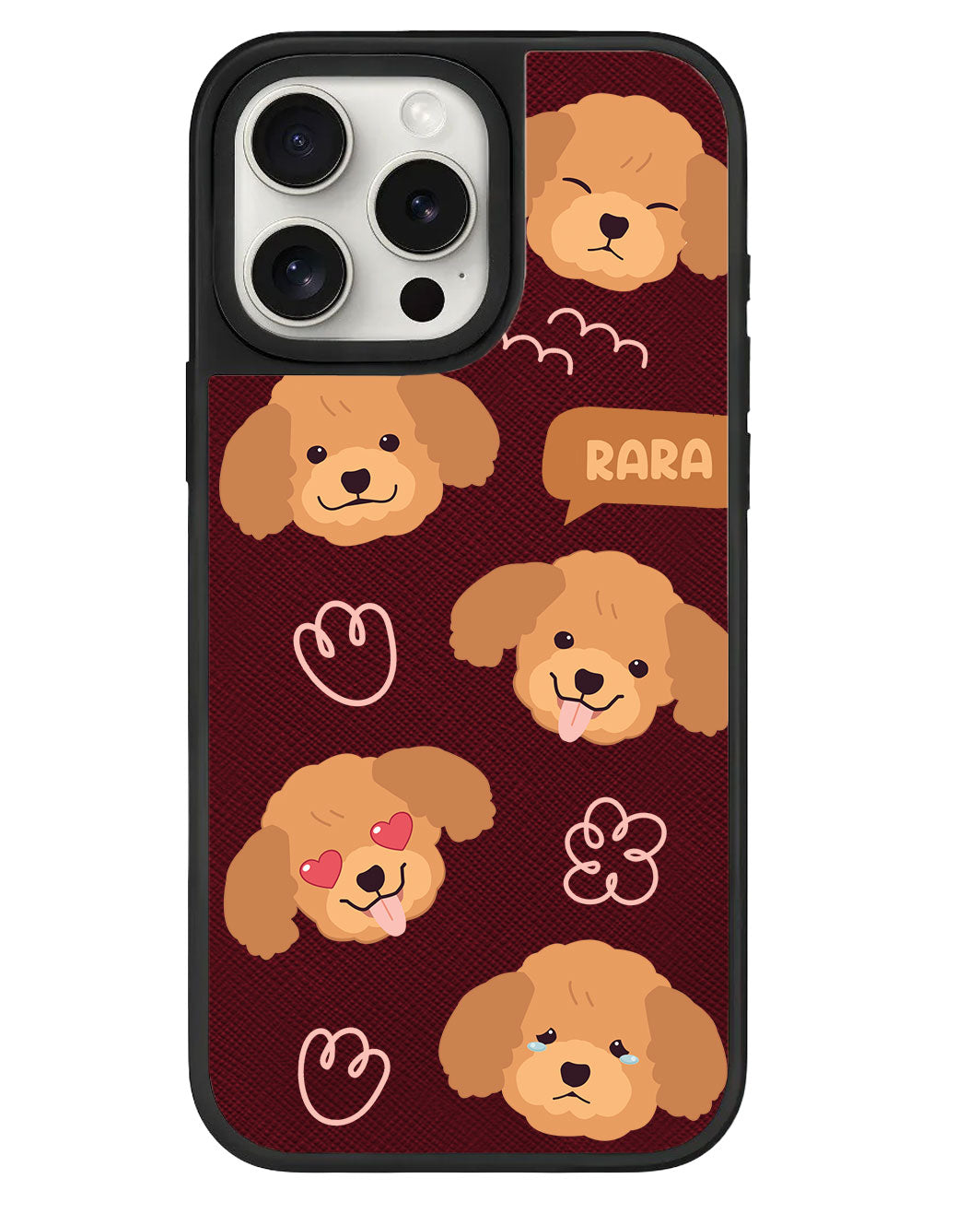 ที่จับหนังสำหรับ iPhone - Poodle Squad 3.0