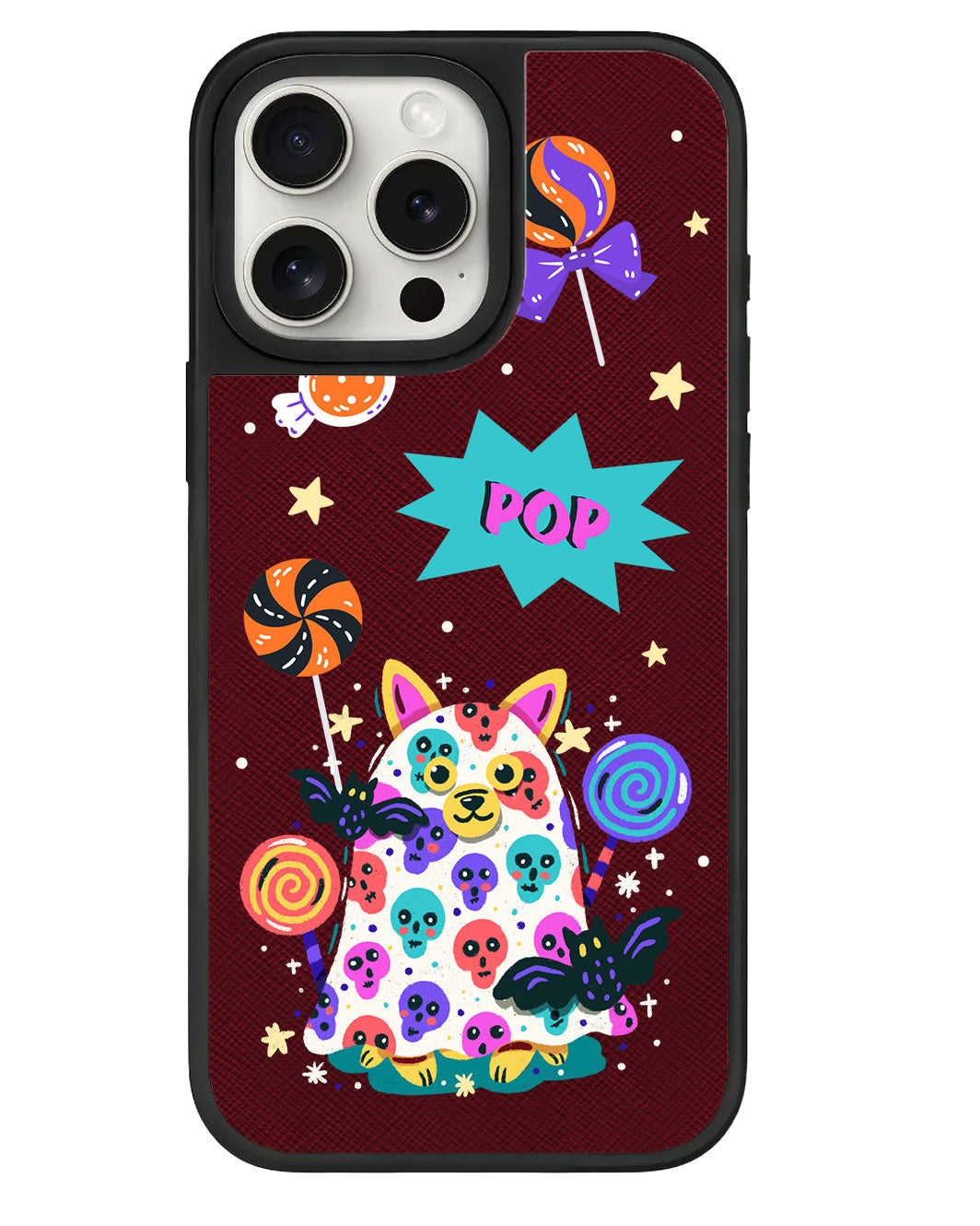 ที่จับหนังสำหรับ iPhone - Puppy Monster