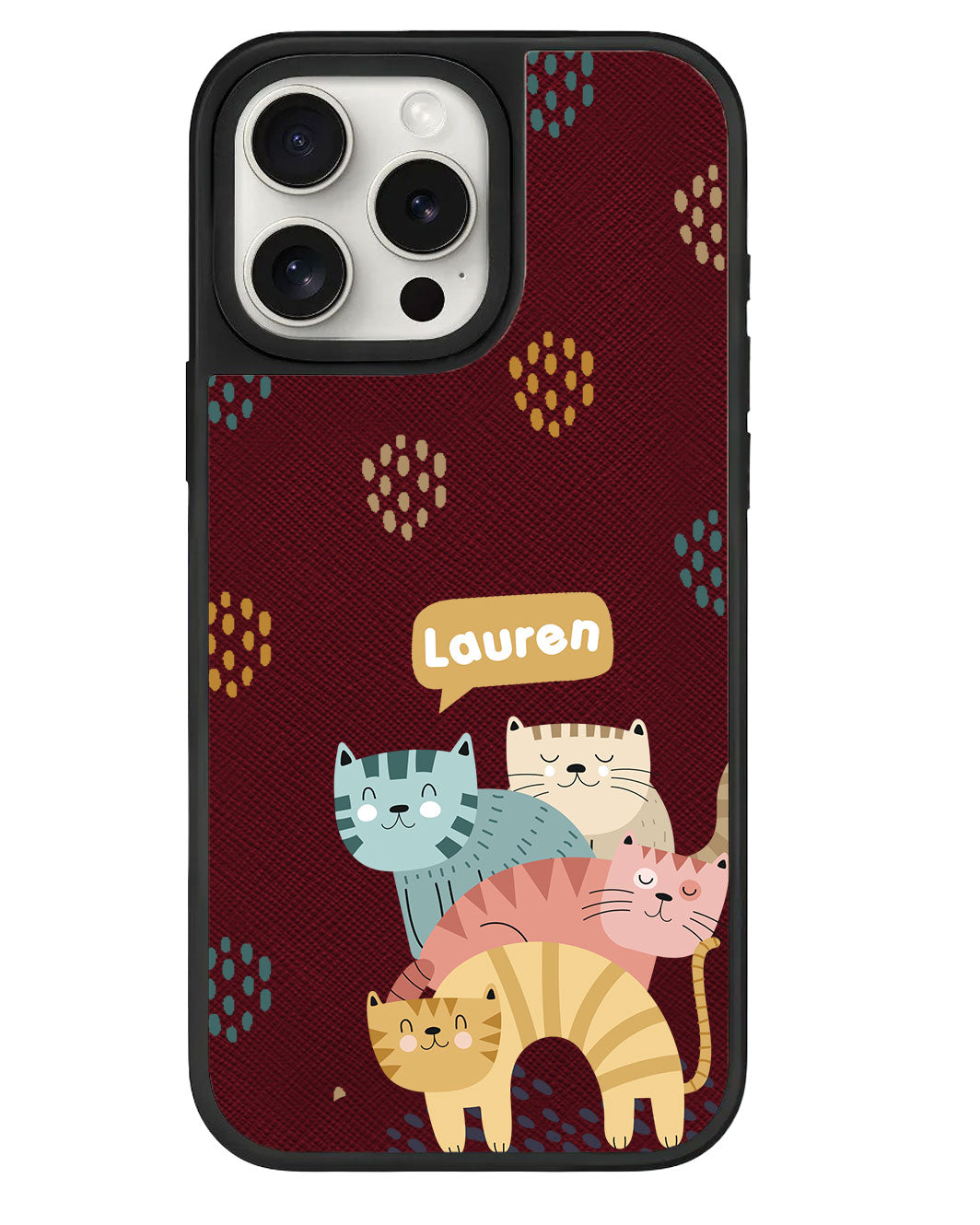 ที่จับหนังสำหรับ iPhone - Rainbow Meow 2.0