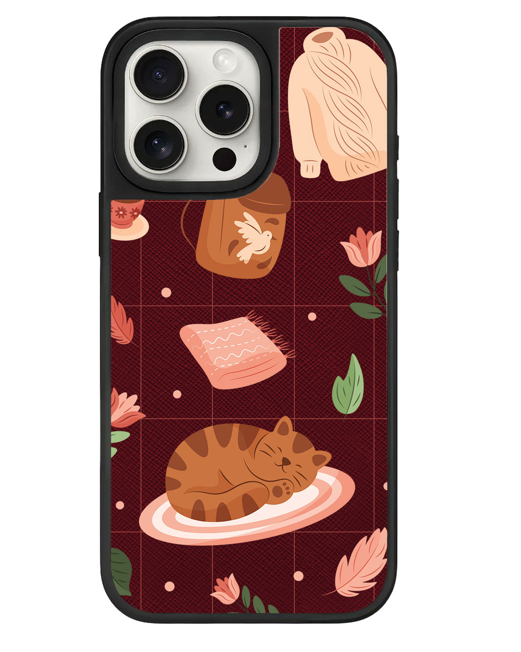 ที่จับหนังสำหรับ iPhone - Sleepy Autumn