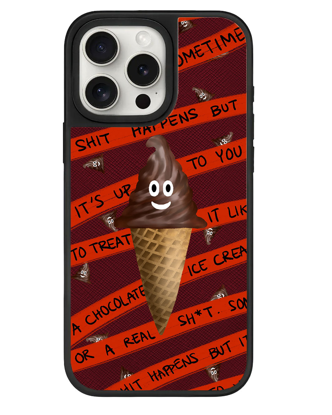 iPhone Leather Grip - โอ้ เกิดอะไรขึ้น