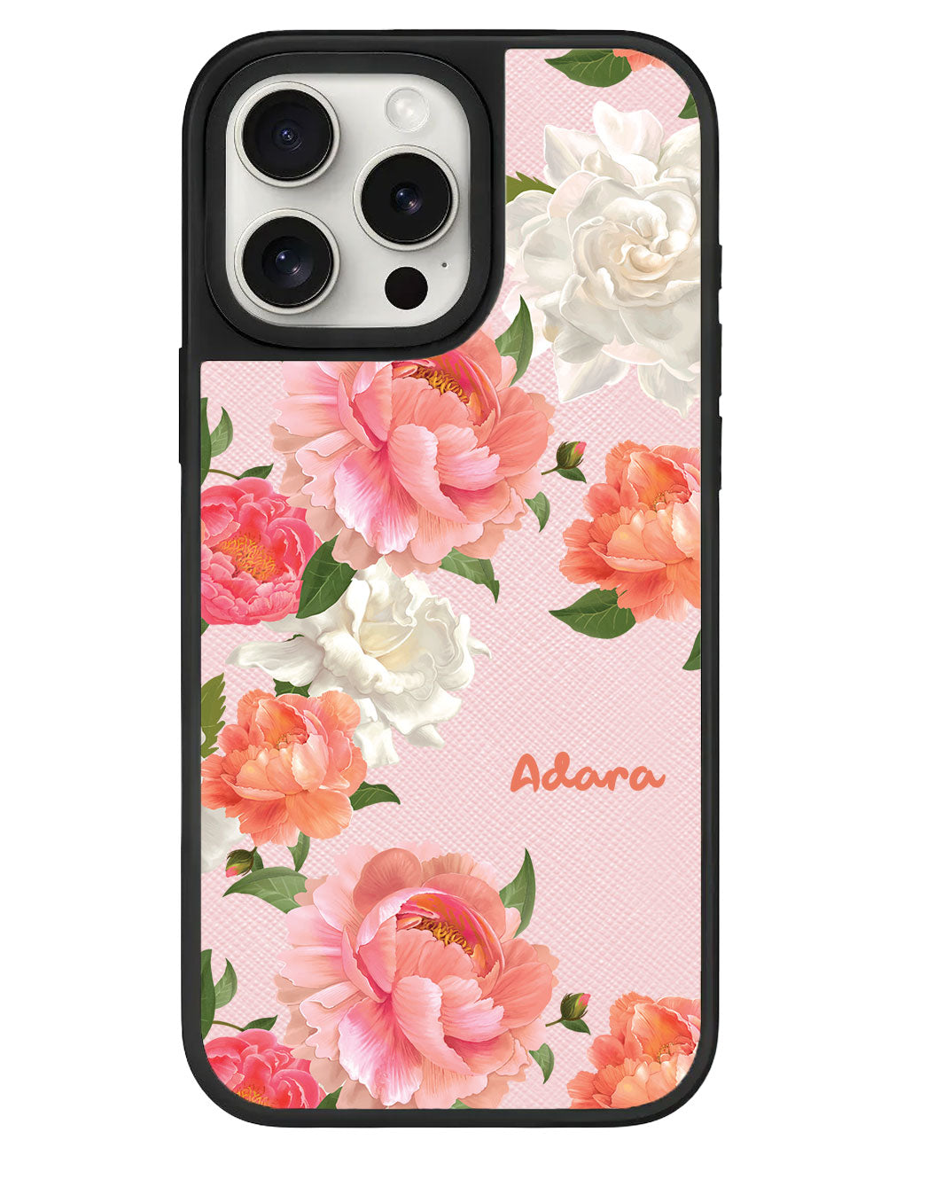 ปลอกหนังสำหรับ iPhone - August Peony