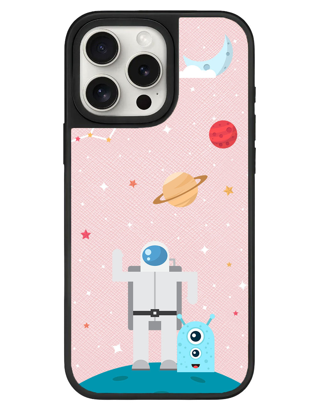 ที่จับหนังสำหรับ iPhone - เอเลี่ยนสีน้ำเงิน