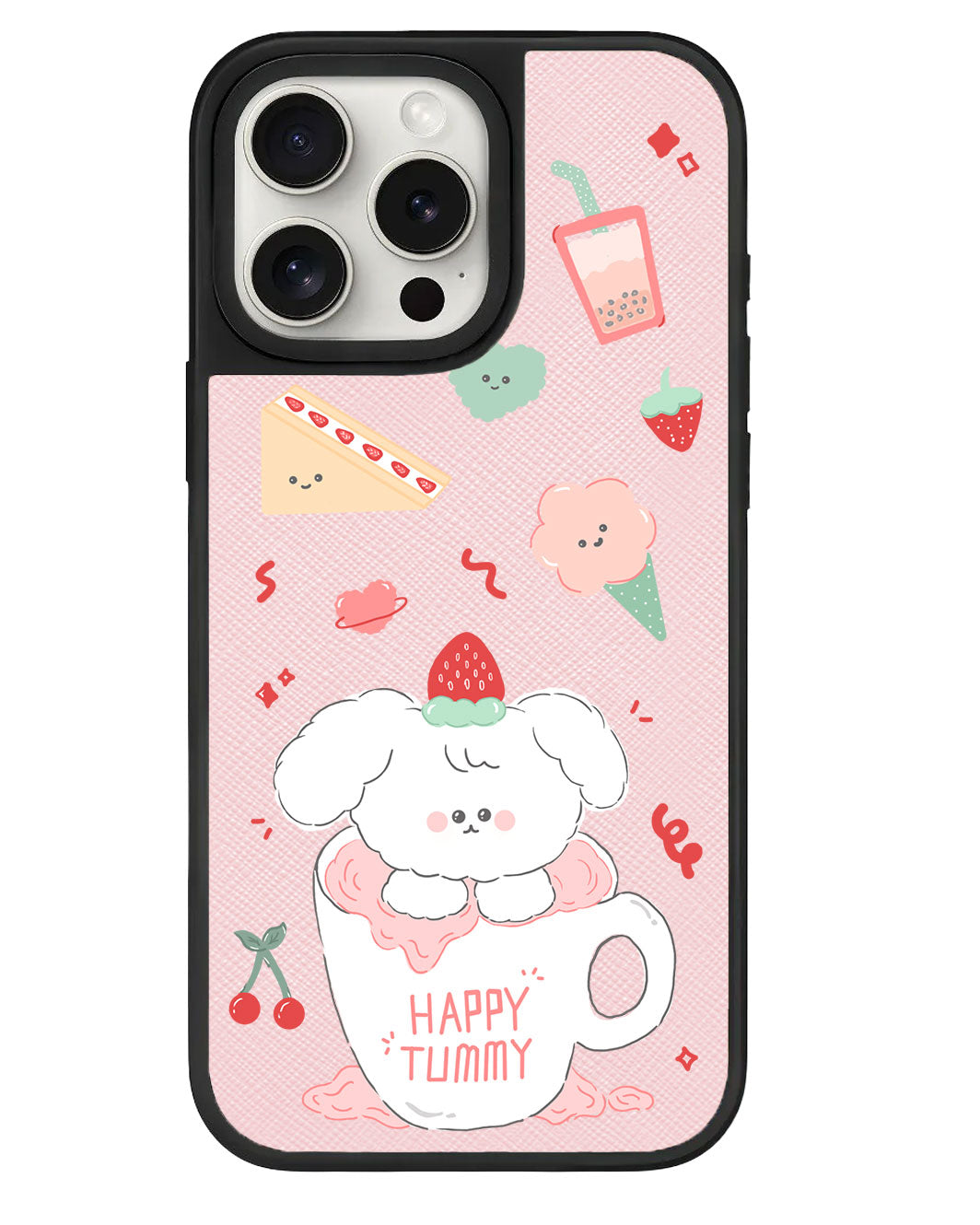 ที่จับหนังสำหรับ iPhone - Happy Tummy