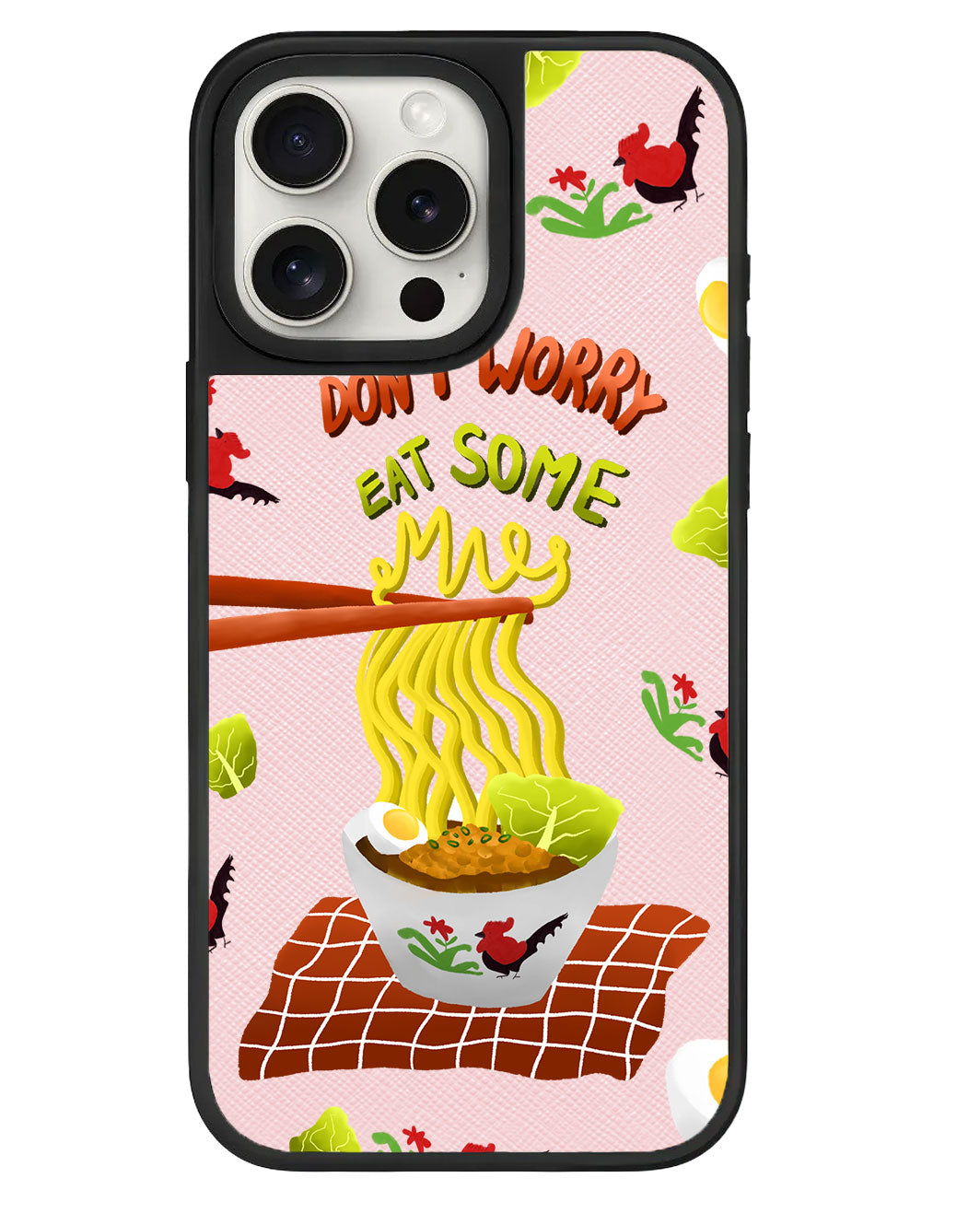 ที่จับหนังสำหรับ iPhone - Go Eat Some Mie