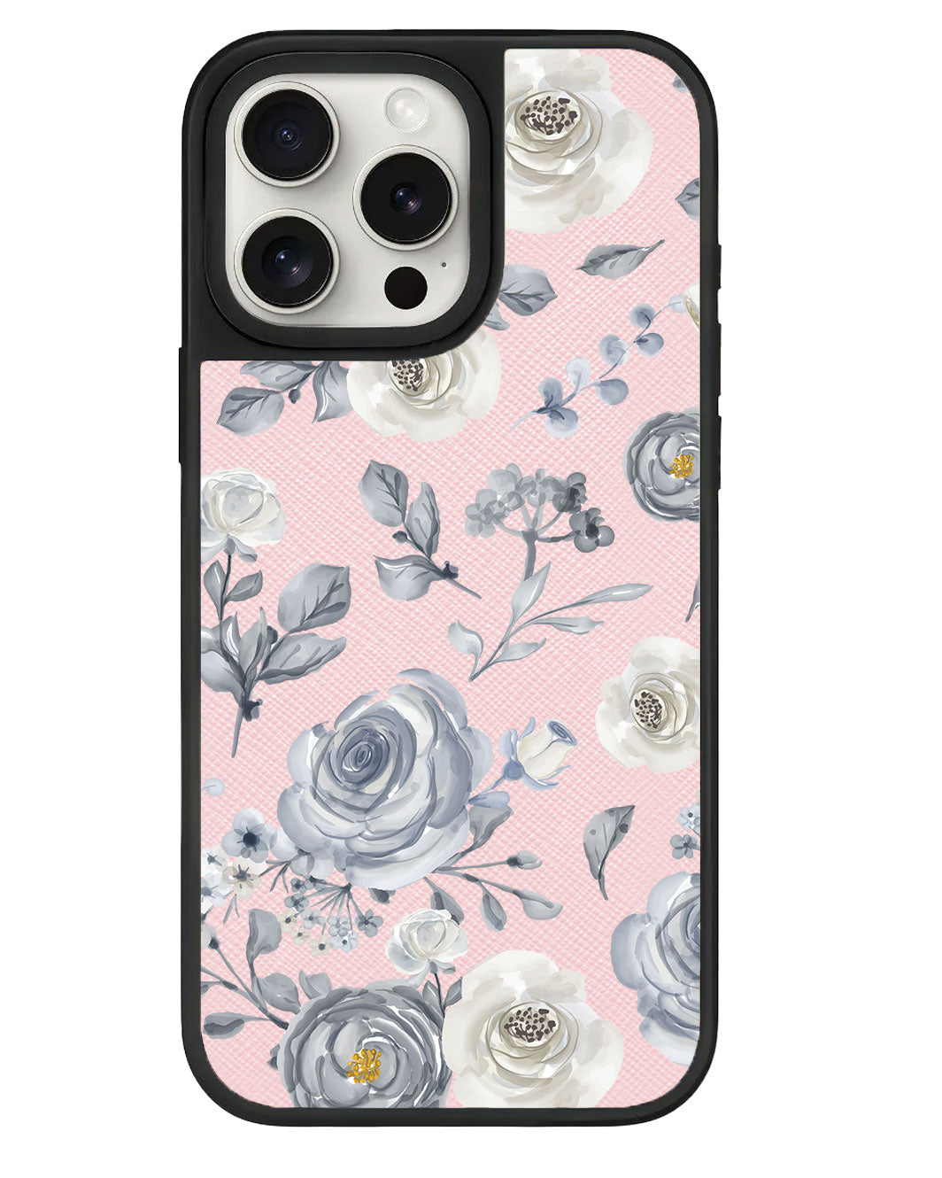 ที่จับหนังสำหรับ iPhone - สีบลูโรส