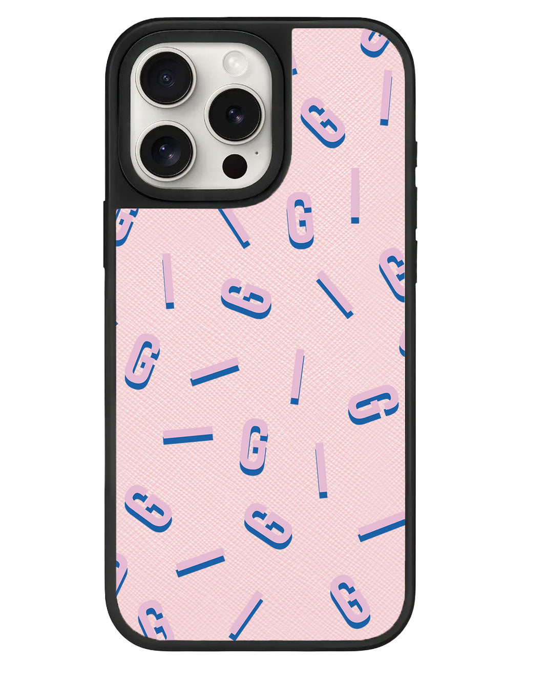 ที่จับหนังสำหรับ iPhone - CUSTOM MONOGRAM 1.0 Cotton Candy