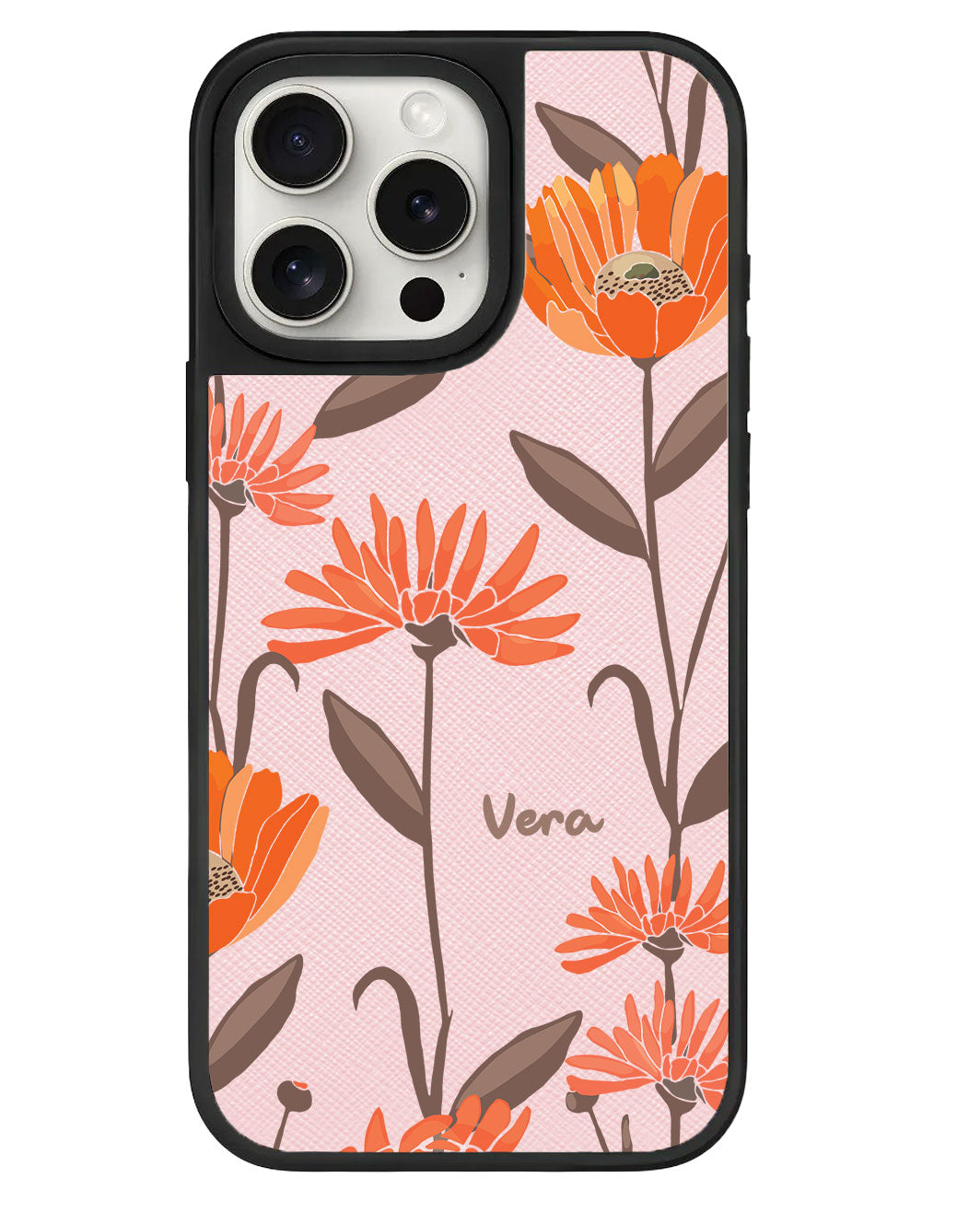 ปลอกหนังสำหรับ iPhone - November Marigold