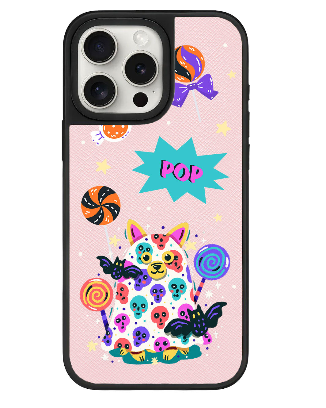 ที่จับหนังสำหรับ iPhone - Puppy Monster