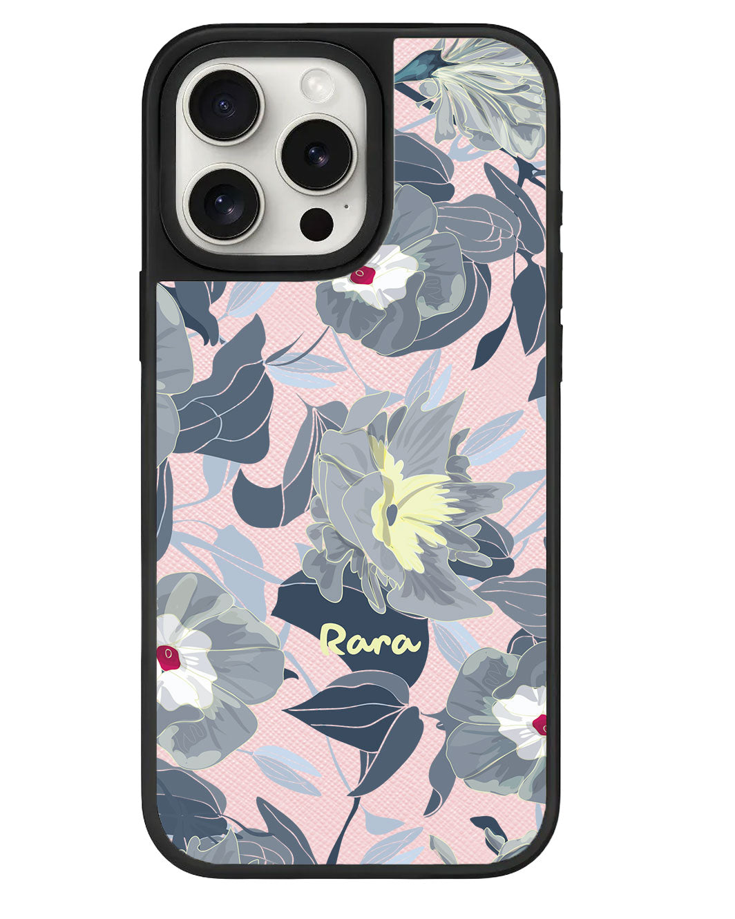 iPhone Leather Grip - เดือนกันยายน Morning Glory