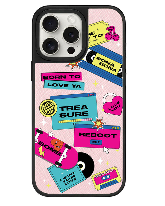 iPhone Leather Grip - Treasure Reboot