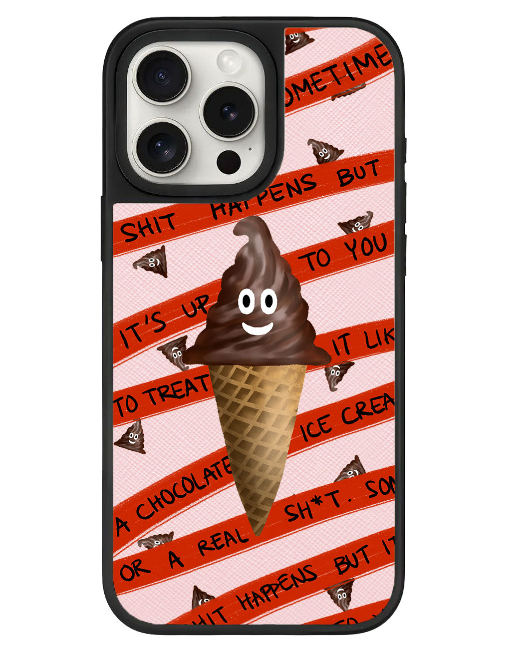 iPhone Leather Grip - โอ้ เกิดอะไรขึ้น