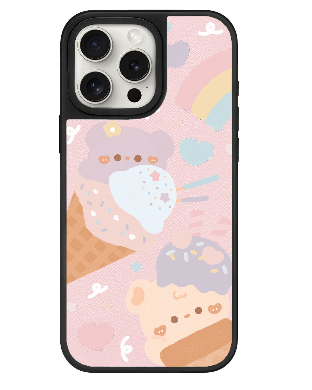iPhone Leather Grip - ไอศกรีมสำหรับเท็ดดี้