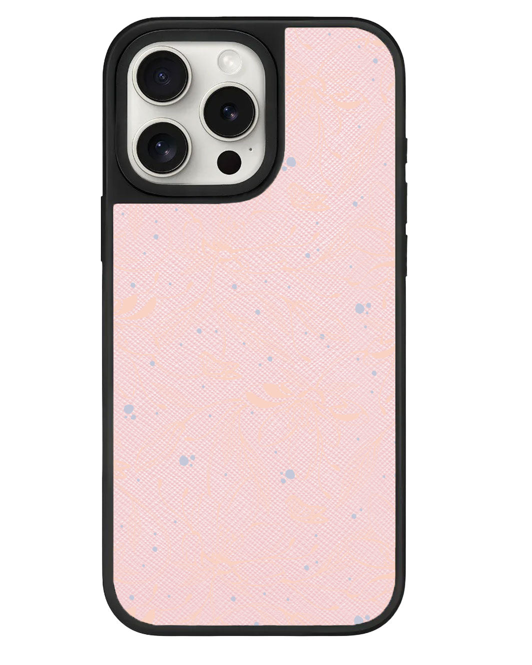 เคสหนังสำหรับ iPhone - Sketchy Flower & Butterfly 1.0