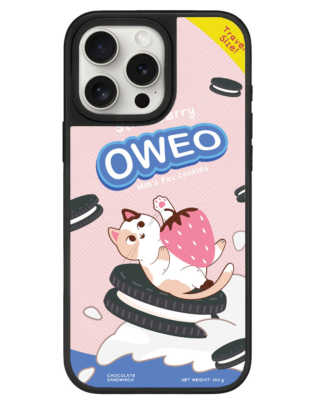 ที่จับหนังสำหรับ iPhone - Oweo Cat