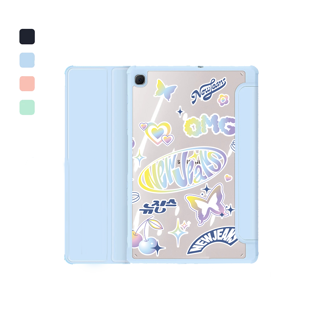غطاء قابل للطي لجهاز Android Tab - New Jeans OMG 1.0
