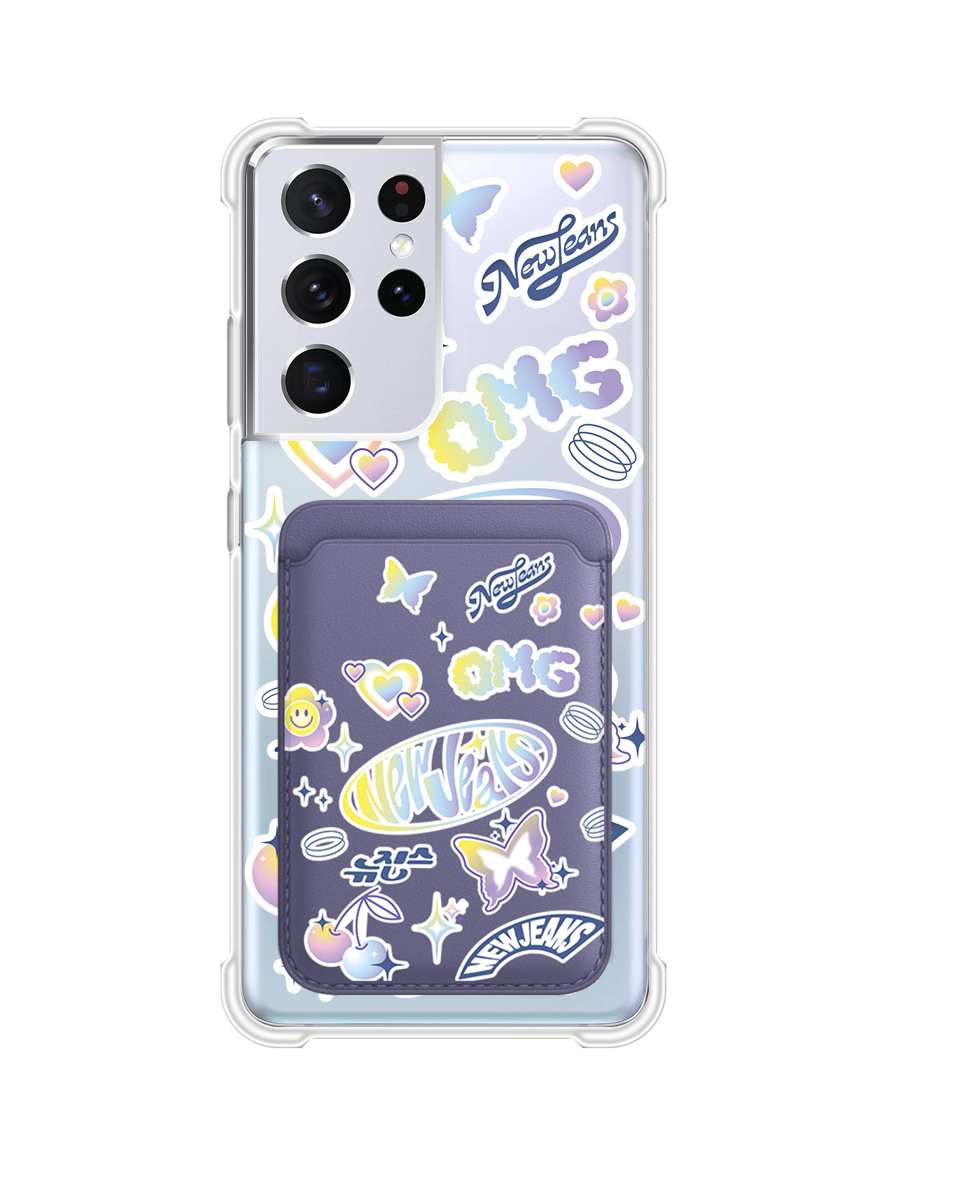 เคสกระเป๋าสตางค์แม่เหล็ก Android - New Jeans OMG 1.0
