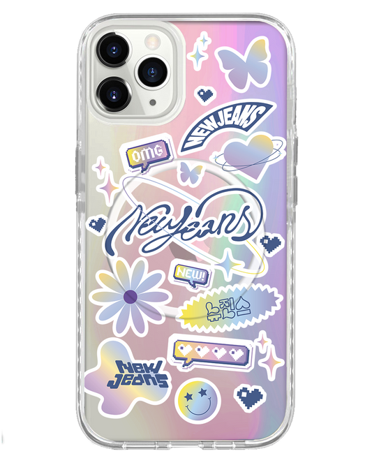 واقي خلفي للآيفون Holo - جينز جديد OMG 2.0