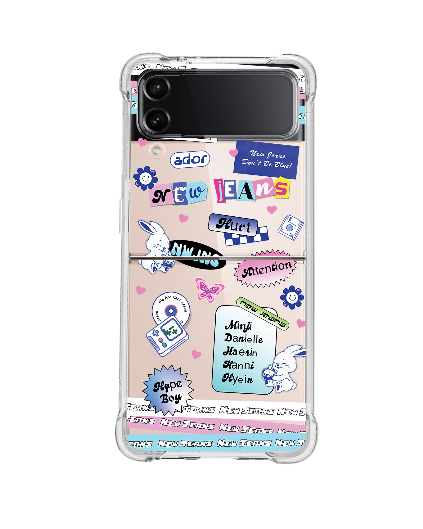 Android Flip / Fold Rearguard Hybrid - New Jeans Sticker Pack