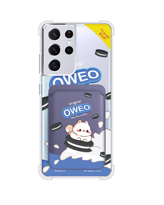 เคสกระเป๋าสตางค์แม่เหล็กสำหรับ Android - Oweo Dog