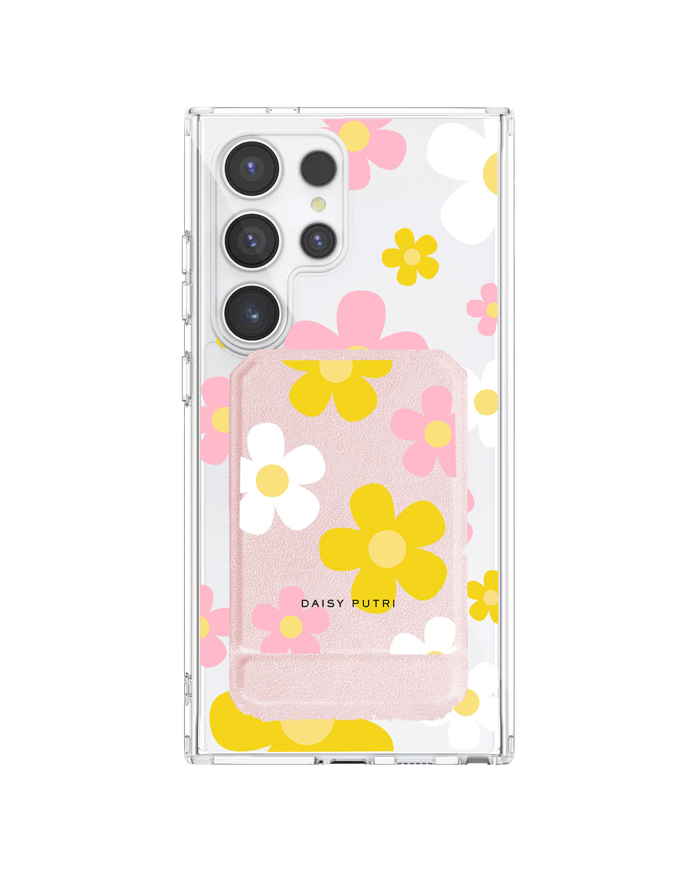 Android Magnetic Multifold Wallet - Daisy Fresh
