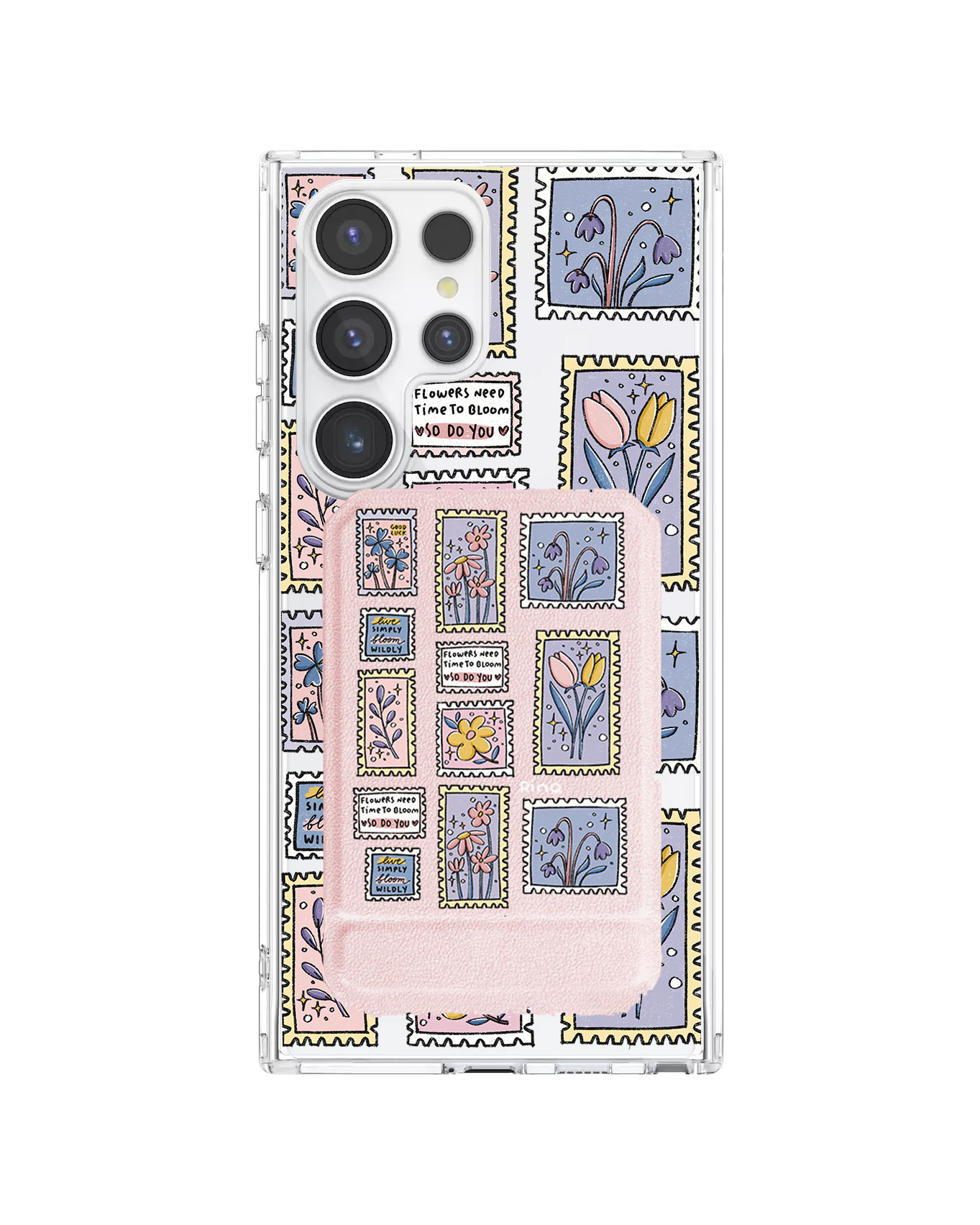 Android Magnetic Multifold Wallet - Time to Bloom