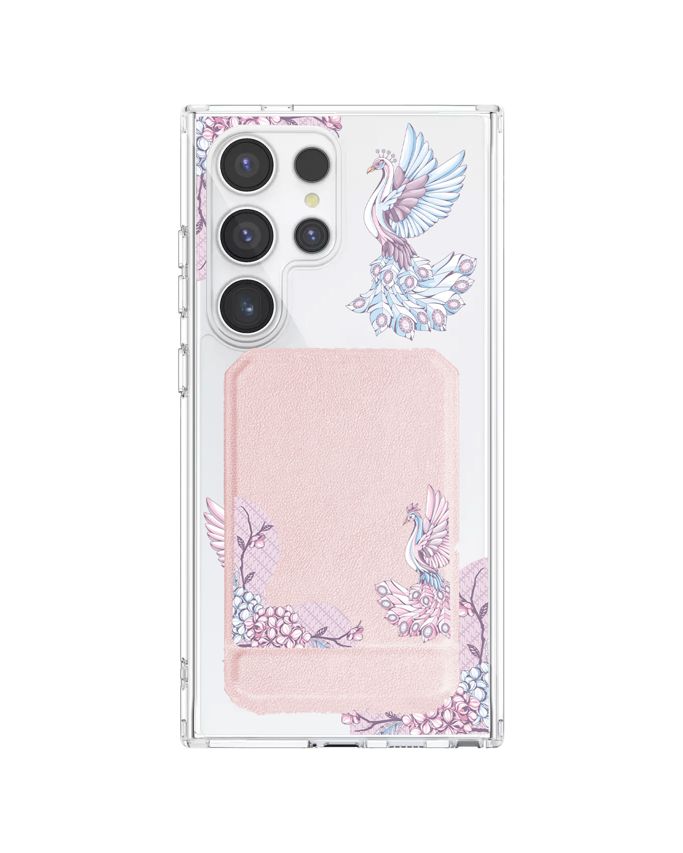 Android Magnetic Multifold Wallet - Peacock 2.0