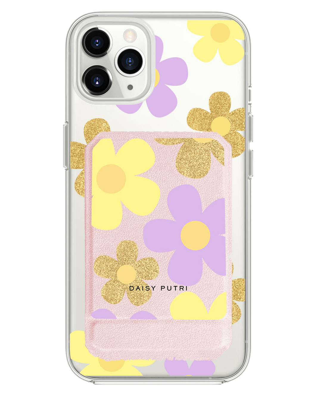 iPhone Magnetic Multifold Wallet - Daisy Twinkle