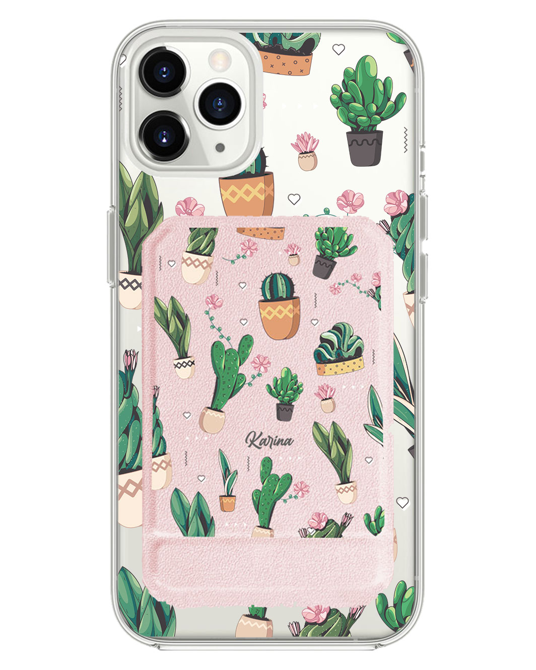 iPhone Magnetic Multifold Wallet - Cactus 3.0