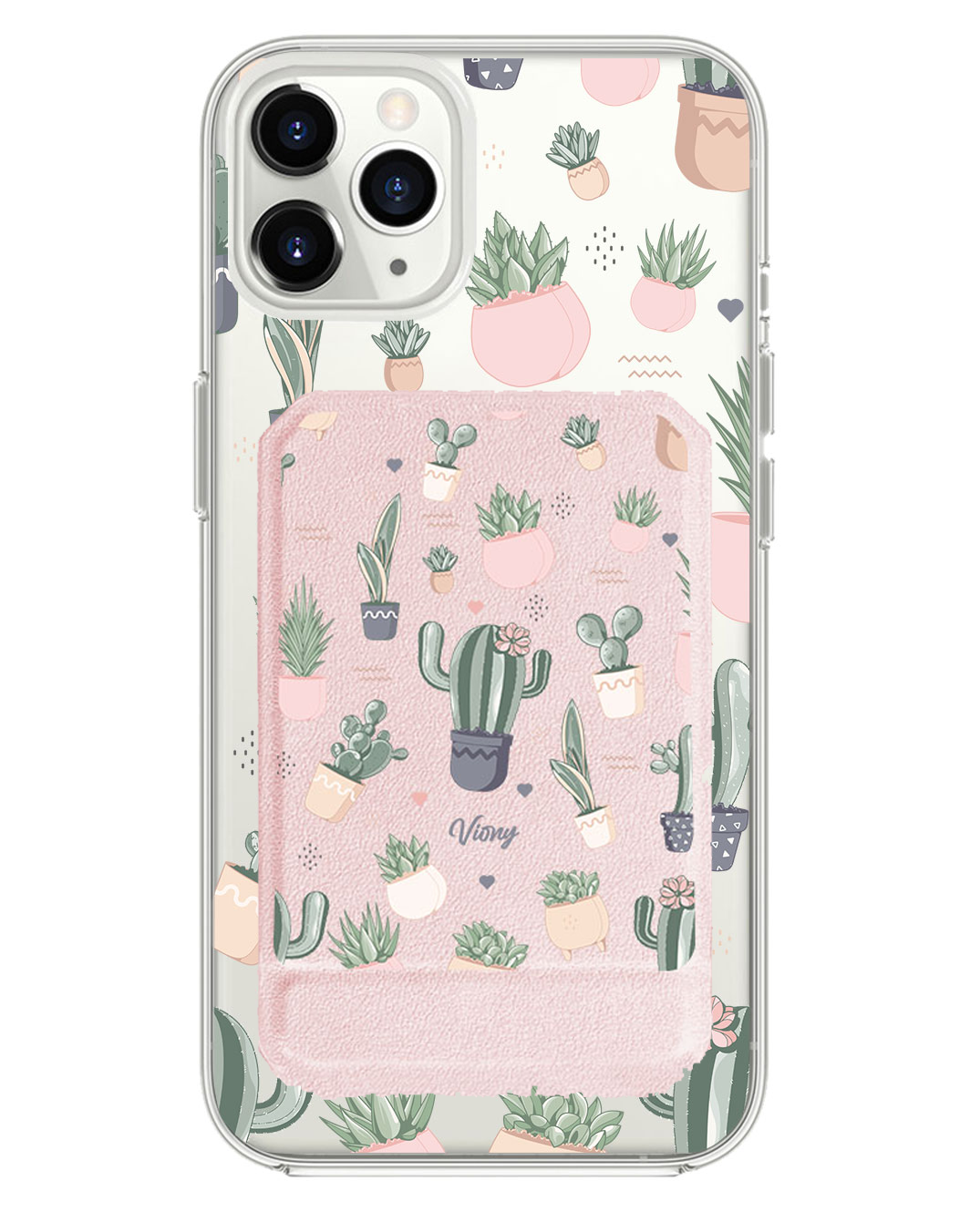 iPhone Magnetic Multifold Wallet - Cactus 2.0
