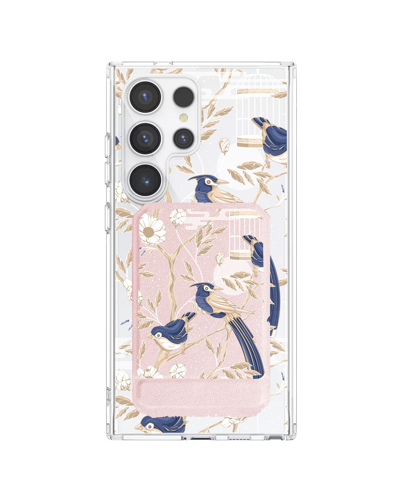 Android Magnetic Multifold Wallet - Lovebird 1.0