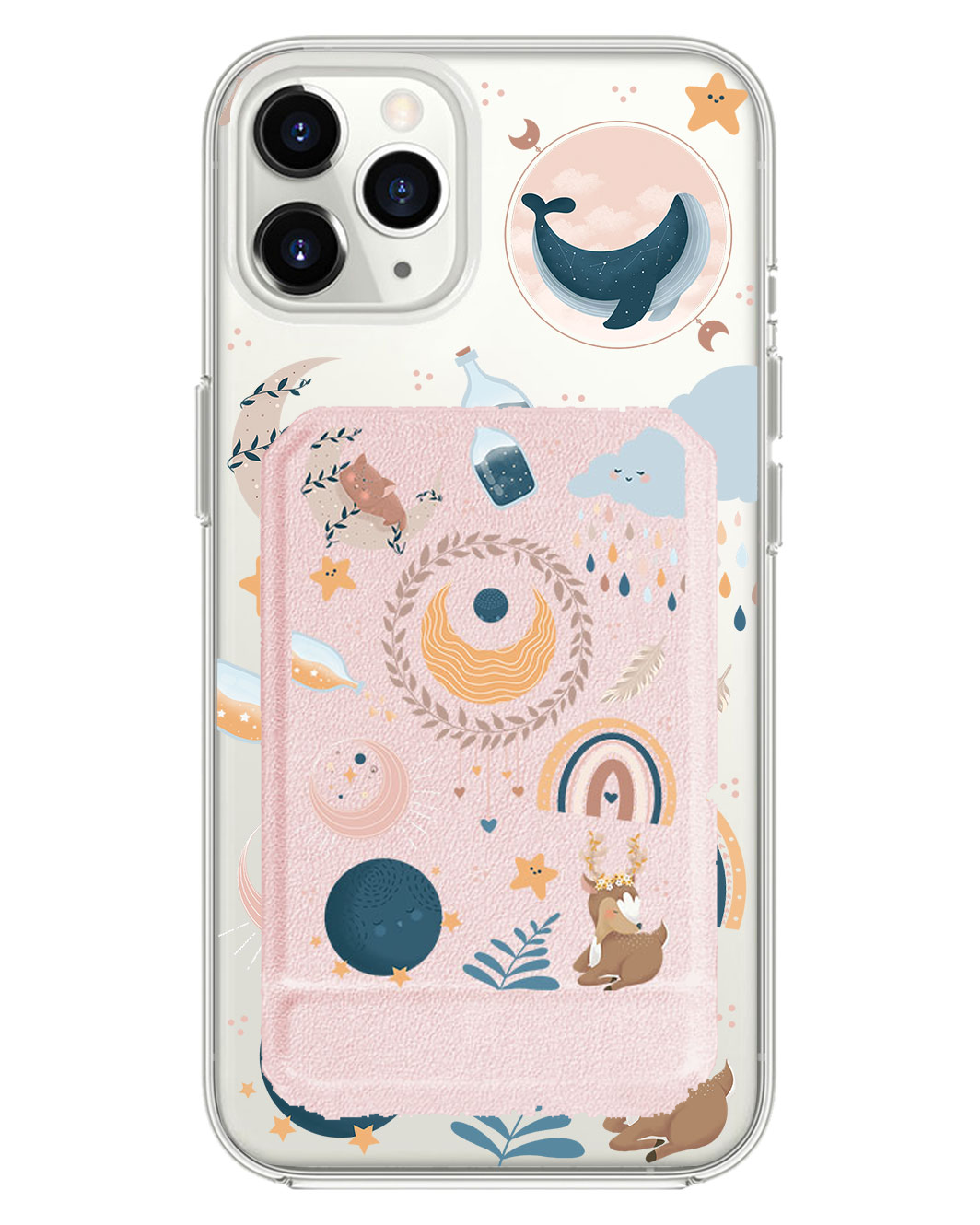 iPhone Magnetic Multifold Wallet - Boho