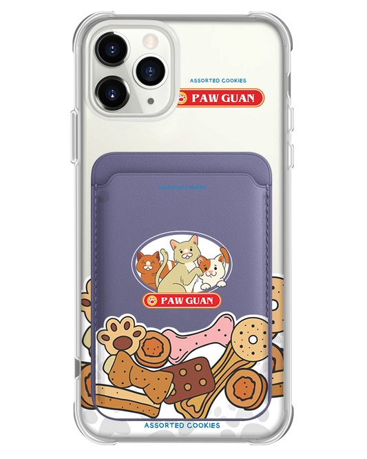 حافظة محفظة مغناطيسية لهاتف iPhone - قطة باوجوان