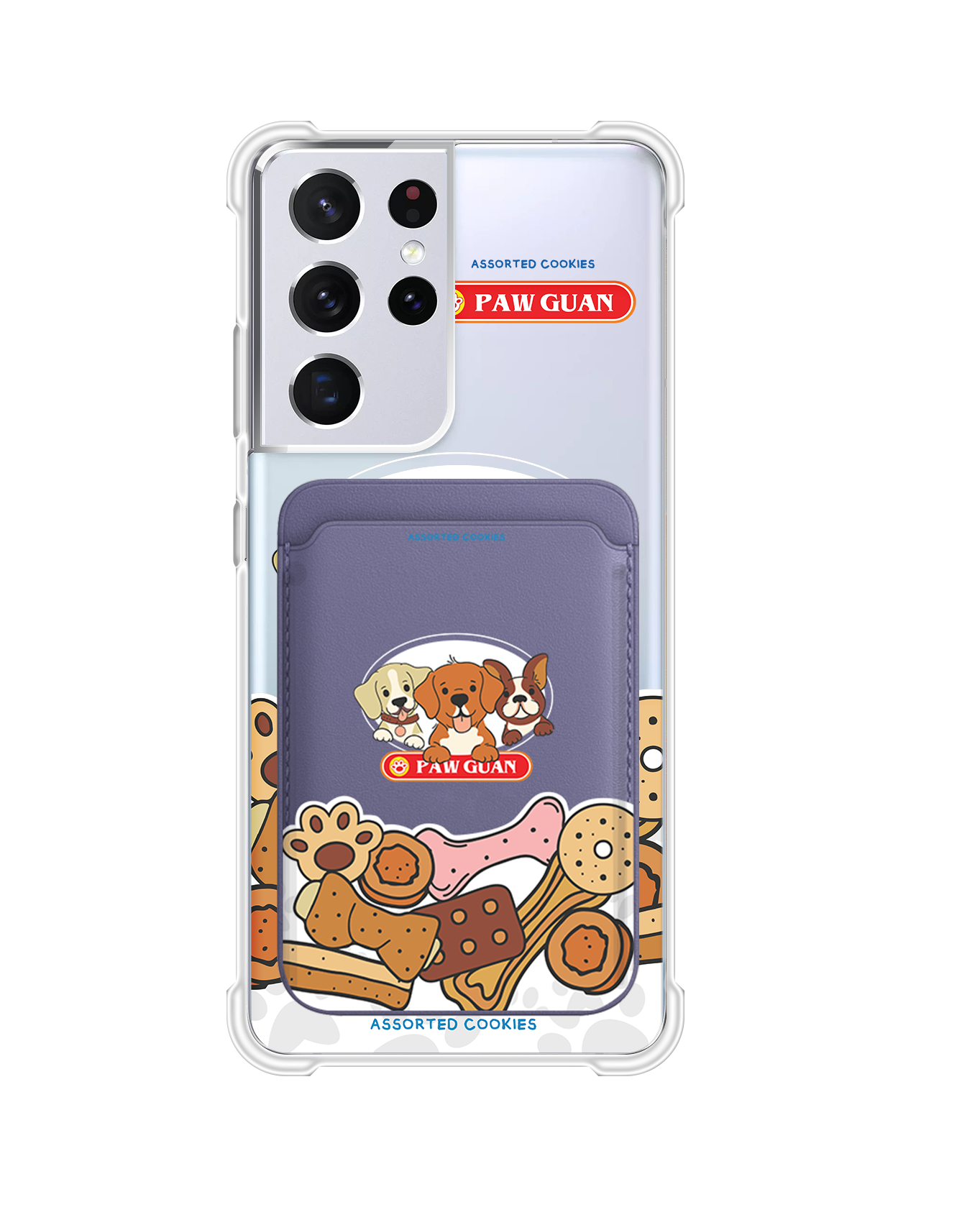 เคสกระเป๋าสตางค์แม่เหล็ก Android - Pawguan Dog